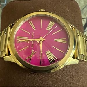 Michael Kors Women's Hartman Gold-Tone Watch MK3520